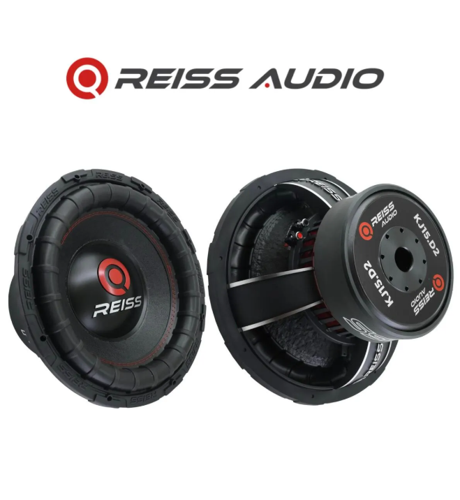 Reiss Rs-KJ15 d2 4000wat 2000 Rms 38cm Spl Subwoofer Bas Çift Bobin