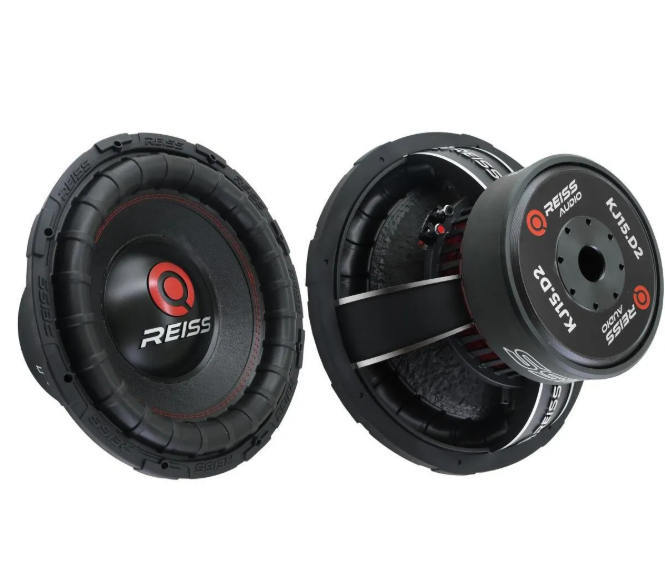 Reiss Rs-KJ15 d2 4000wat 2000 Rms 38cm Spl Subwoofer Bas Çift Bobin