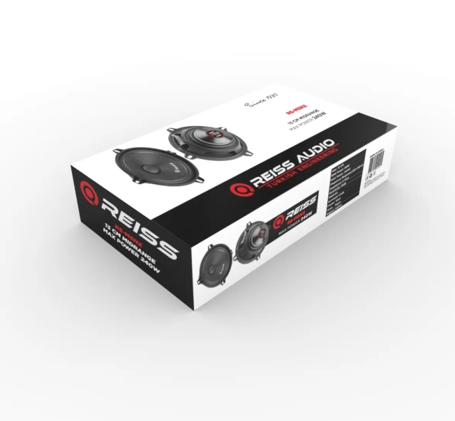 Reiss Audio Rs-M4nx 10 cm Neodyum Özel Mıknatıs Oto Midrange Hoparlör Çifti 240wat-80w rms