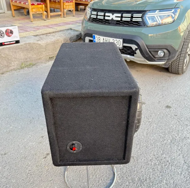 Reiss Audio Rs-rx12 D2 L Port Kabinli 2000wat 600 Rms 30cm Subwoofer Bas Çift Bobin