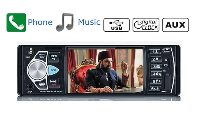 Navigold Ds-422 Araba Görüntülü Oto Teyp 4'' Ekranlı Bluetooth-usb-sdkart Rgb Tuş Rengi Kamerasız