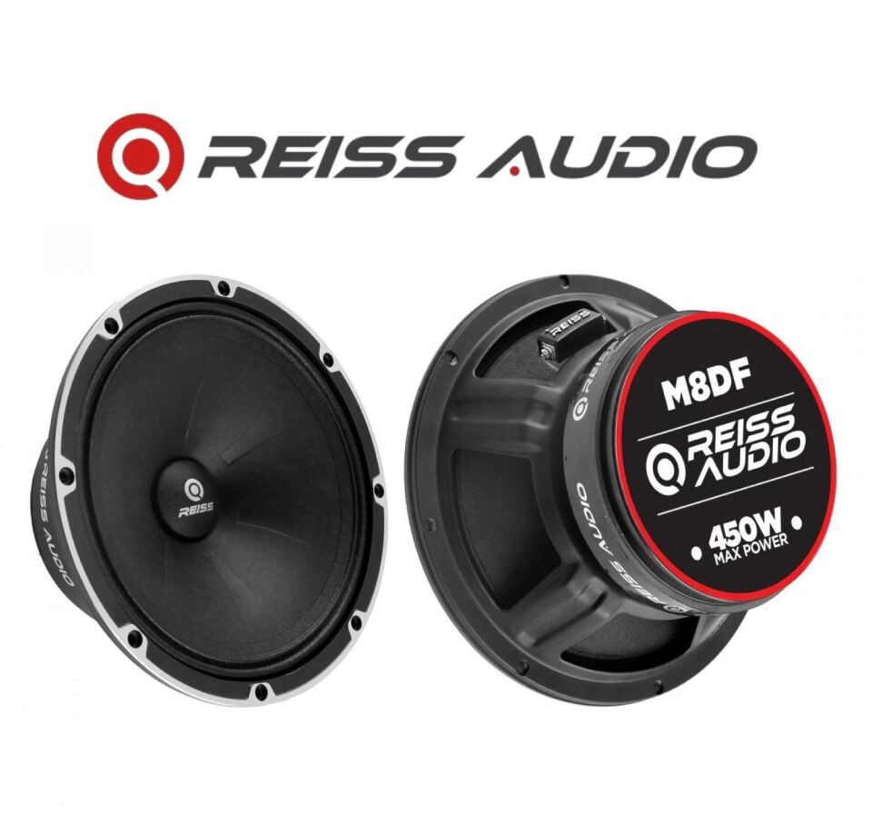 Rs-M8DF Çifti 900wat-400w Rms Apocalypse Tipi 20 Cm Oto Midrange Hoparlör