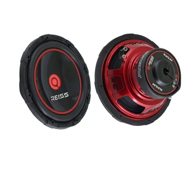 Reiss Audio Rs-GLD12 1400Wat 700W Rms L Port Kabinli IŞIKLI 30 Cm Subwoofer Bas