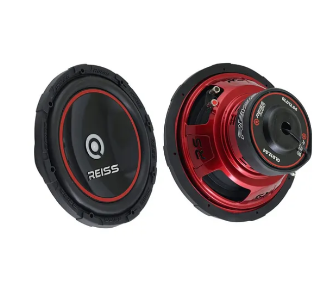Reiss Audio Rs-GLD12 1400Wat 700W Rms L Port Kabinli IŞIKLI 30 Cm Subwoofer Bas