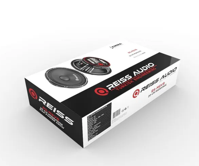 REISS AUDIO RS-M8VB 20 Cm Profesyonel Midrange 450W Maksimum 150W RMS