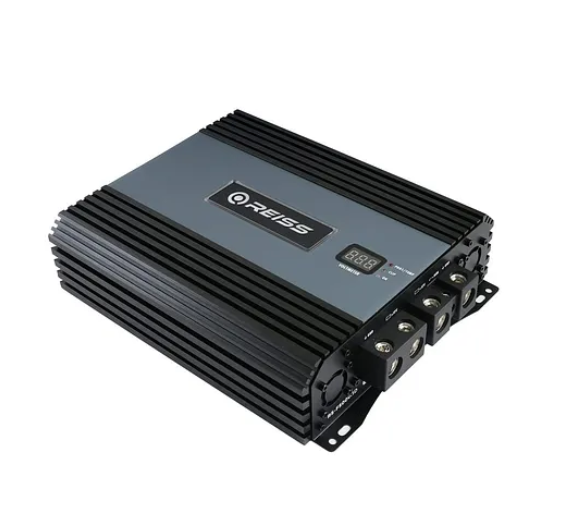 Reiss Audio Rs-F5000.1d Mono Amfi Fanlı Bas Amfisi 1ohm 5000rms- 2 Ohm 2600rms-4ohm 1600rms-bas Kontrollü