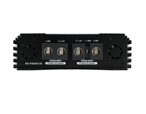 Reiss Audio Rs-F5000.1d Mono Amfi Fanlı Bas Amfisi 1ohm 5000rms- 2 Ohm 2600rms-4ohm 1600rms-bas Kontrollü