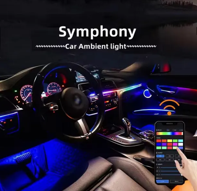 newfron Nf-led64 Araç Içi Ambiyans Neon Led Aydınlatma 64renk