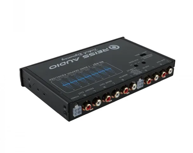 Reiss REİSS AUDİO EQ7-6 KANAL -8V RCA ÇIKIŞ-7 BAND GRAFİK EQUALİZER