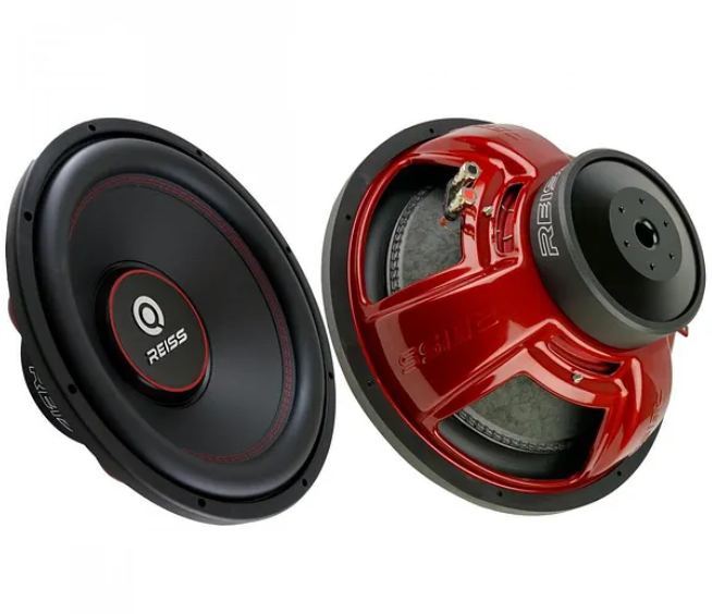 Reiss Audio Rs-HK15 L Port Kabinli Çift Bobin 2000wat 500 Rms 38cm Spl Subwoofer Bas dual 4ohm
