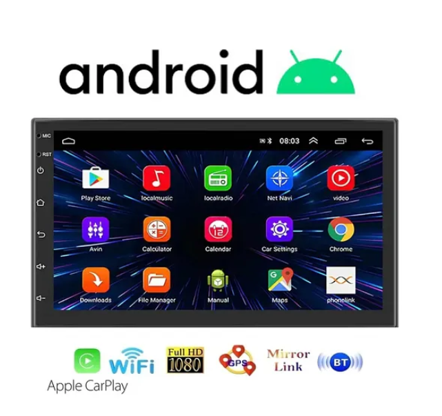 Navigold Kl-958 4gb Ram 64gb Hafıza Android Multimedya Car Playli Double Teyp 7inç Youtube Navigasyon Kamera