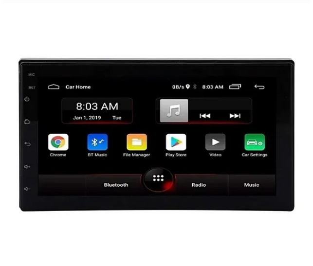 Navigold KL-938 4/64gb Çift amfi Android ince kasa 7inç Oto Multimedya Teyp Car Playli-usb-wifi+ mikrofon