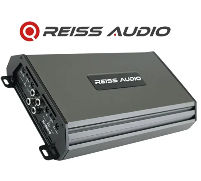 Reiss Audio Rs-Q3000.4 d 4x150 Rms Mini Pro Seri Silver oto Amfi Anfi Amplifier aksr