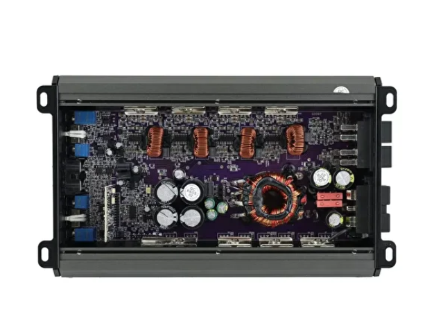 Reiss Audio Rs-Q3000.4 d 4x150 Rms Mini Pro Seri Silver oto Amfi Anfi Amplifier aksr