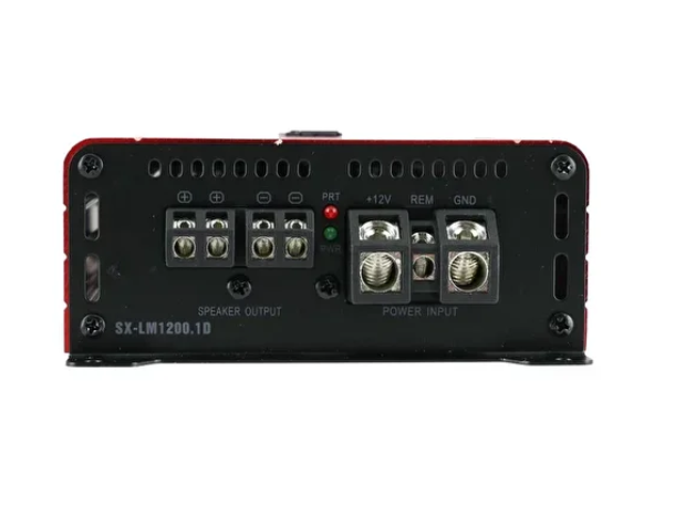 Soundmax Sx-Lm1200.1 Mono Amfi Gri Bas Amfisi 1ohm 1200rms- 2 Ohm 880rms-4ohm 600rms-bas Kontrollü