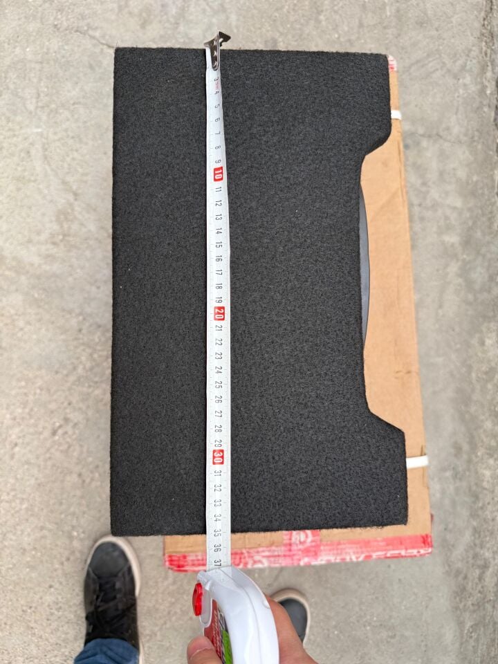 Rs-HX10 Yer Kaplamaz Mini Kabinli 1500Wat 350W Rms 25 Cm Subwoofer minik dev Bas