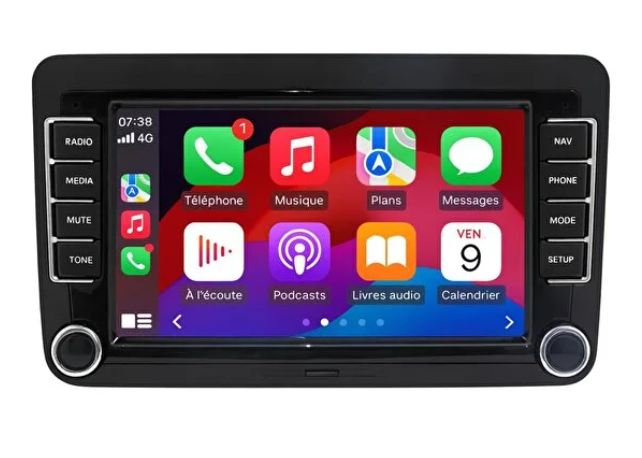 Newfron Vw 7'' inch 4/32 Gb Volkswagen-seat-skoda Andriod Car Playli Oto Multimedya Orijinal Görünüm