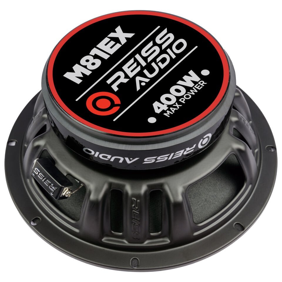 Rs-M81ex Çifti 800wat -400w Rms En Iyisini Isteyenlere 20 Cm Oto Midrange Hoparlör Kapaklı