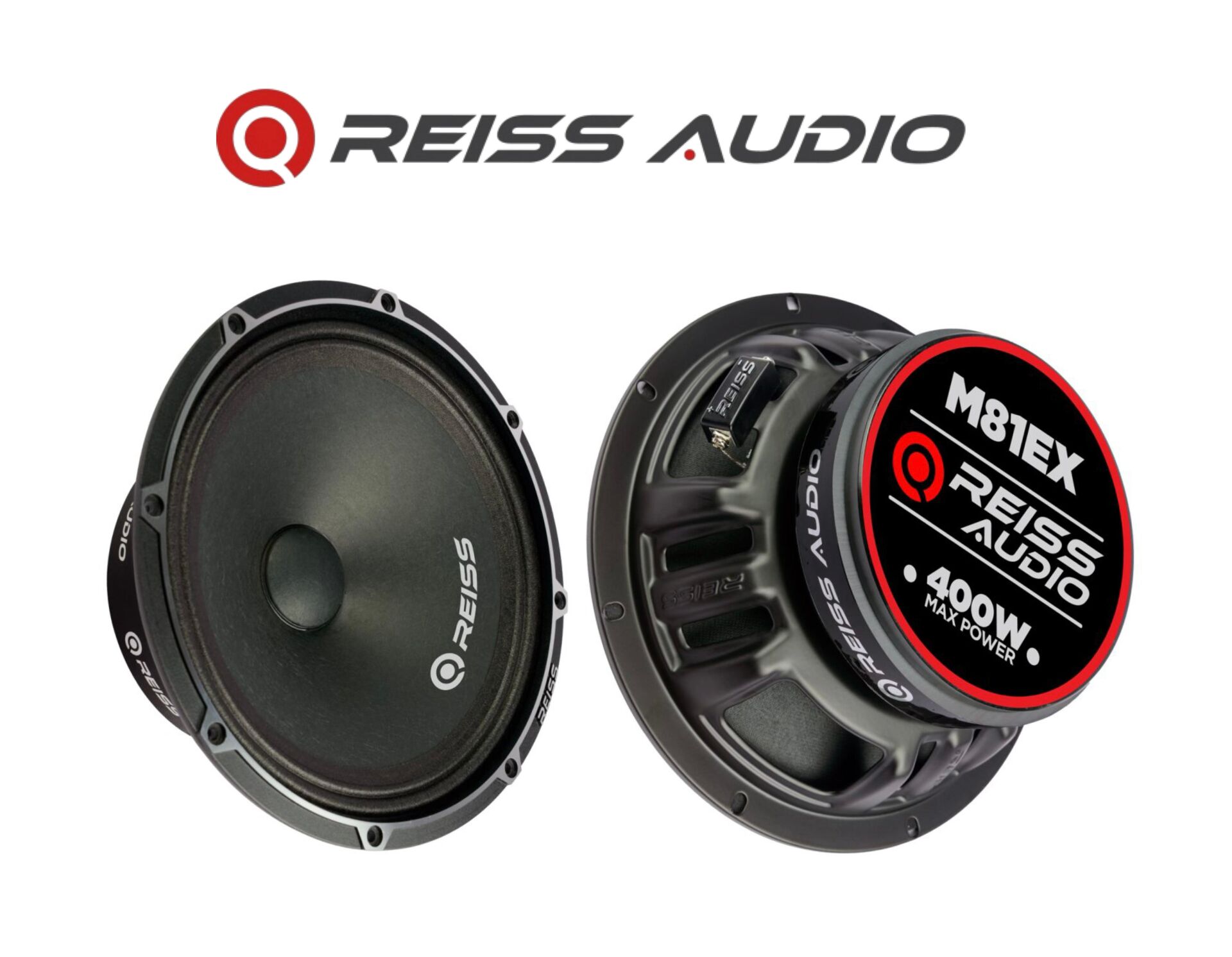 Rs-M81ex Çifti 800wat -400w Rms En Iyisini Isteyenlere 20 Cm Oto Midrange Hoparlör Kapaklı