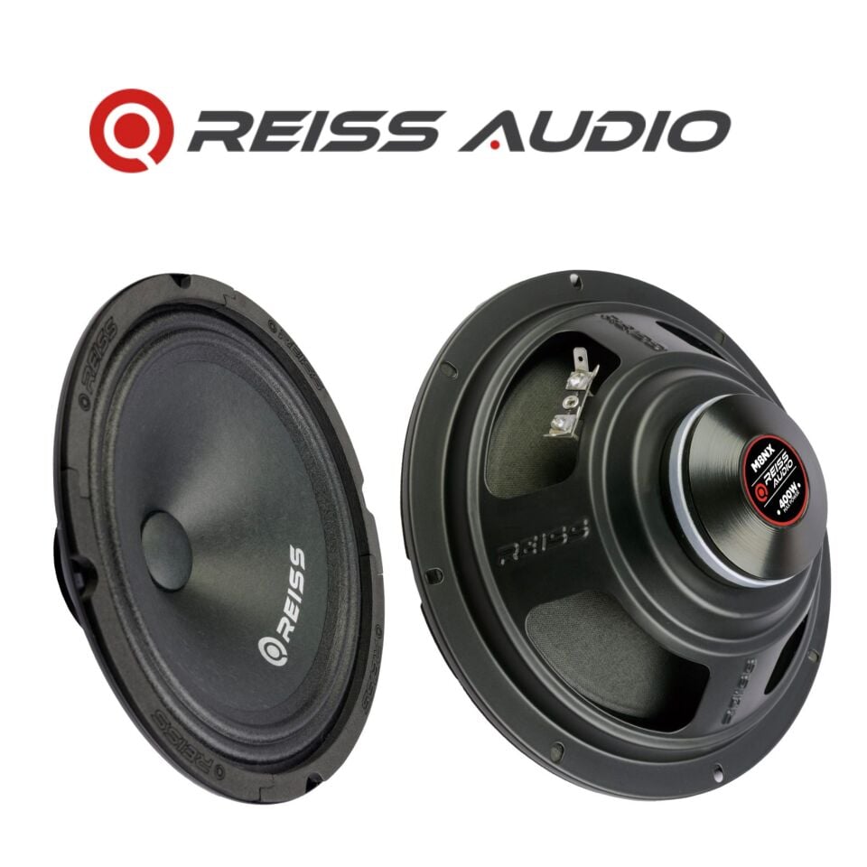 RS-M8nx 20Cm Çifti 800wat-240w Rms Rms Oto Midrange Hoparlör takımı