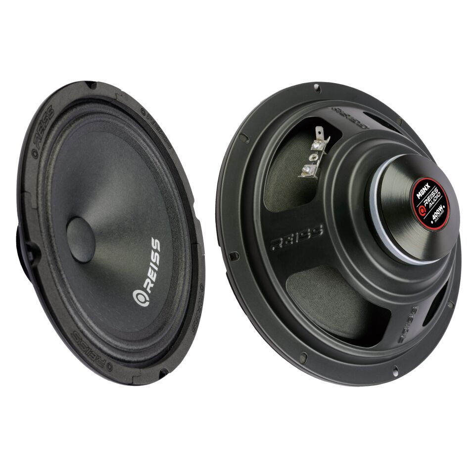 RS-M8nx 20Cm Çifti 800wat-240w Rms Rms Oto Midrange Hoparlör takımı