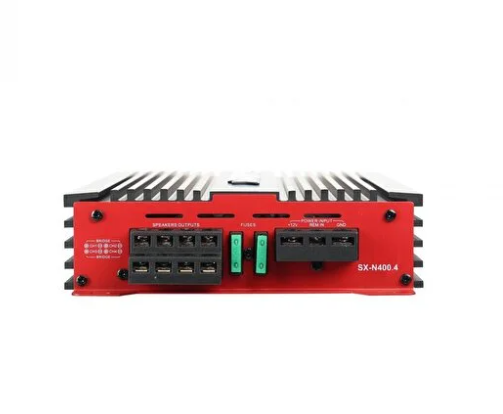 Soundmax Sx-N400.4 Ab Class 4kanal Oto Amfi Anfi 4 Ohm 4x75w Rms 2 Ohm 4ch×100w