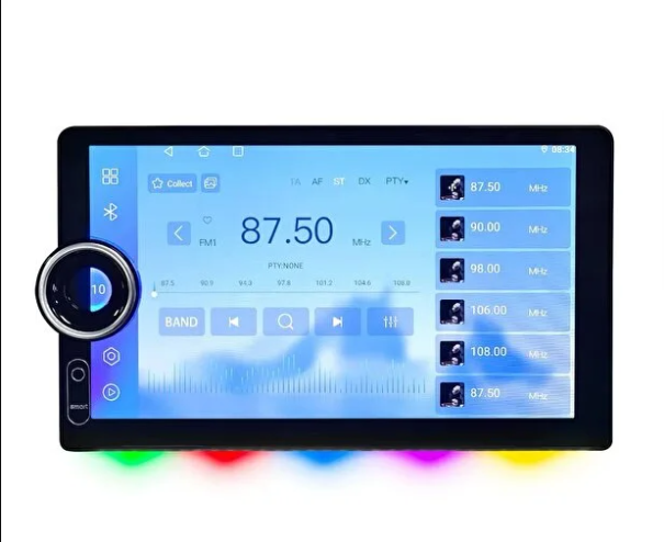 Mehter Aks-1400 4/64gb Android İnce Kasa 10.8\'\'inch Rgb Ambiyans Oto Multimedya Teyp Car Play-usb-gps-wifi