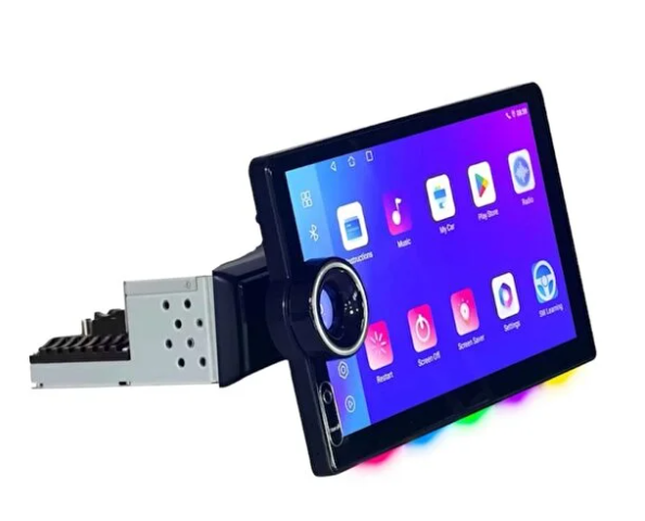 Mehter Aks-1400 4/64gb Android İnce Kasa 10.8\'\'inch Rgb Ambiyans Oto Multimedya Teyp Car Play-usb-gps-wifi