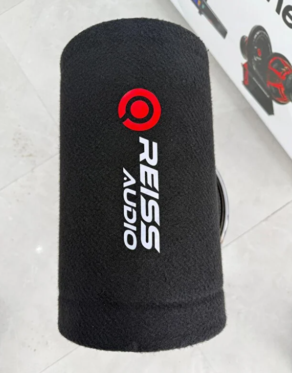 Reiss Audio Rs-RX8 Silindir Kabinli 800wat 400 Rms 20cm Subwoofer Bas Çift Bobin