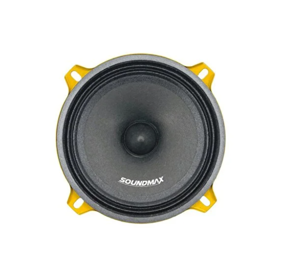 Soundmax Sx-M52XS Çifti 200w-100w Rms 13CM Slim Mıknatıs Kapılara Uyar Oto Midrange Hoparlör