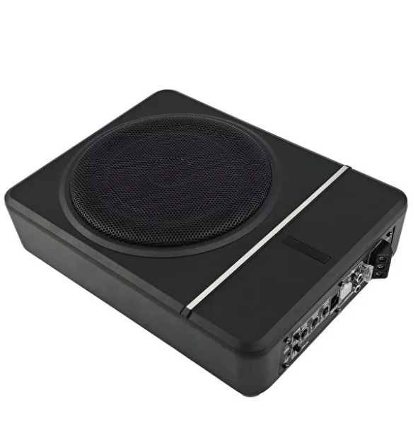 Mehter Slim Koltuk Altı Subwoofer Aktif Bas Yer Kaplamaz 800Wat-300 Rms Kendinden Amfili Bas Kontrol