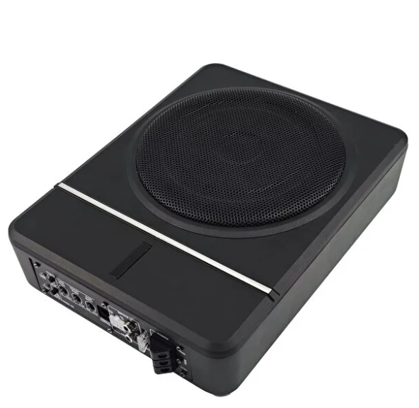 Mehter Slim Koltuk Altı Subwoofer Aktif Bas Yer Kaplamaz 800Wat-300 Rms Kendinden Amfili Bas Kontrol