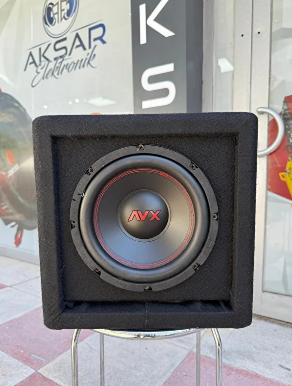 Mehter Aks-Evo8 Yer Kaplamaz Mini Kabinli 900Wat 300W Rms 20 Cm Subwoofer Minik Dev Bas