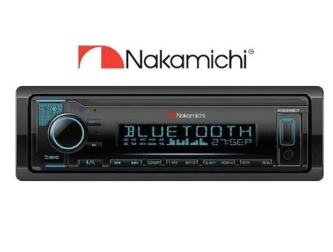 Nakamichi Nq623 Bdt Bluetooth Radıo Usb Oto Teybi Çıkışlı 4V RCA 3ANFİ