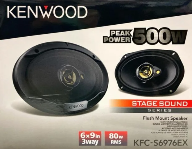 Kenwood Kfc-s6976ex 500 Watt 80 Watt Rms Amfi Uyumlu Oto Oval Hoparlör ( 2 Adet)
