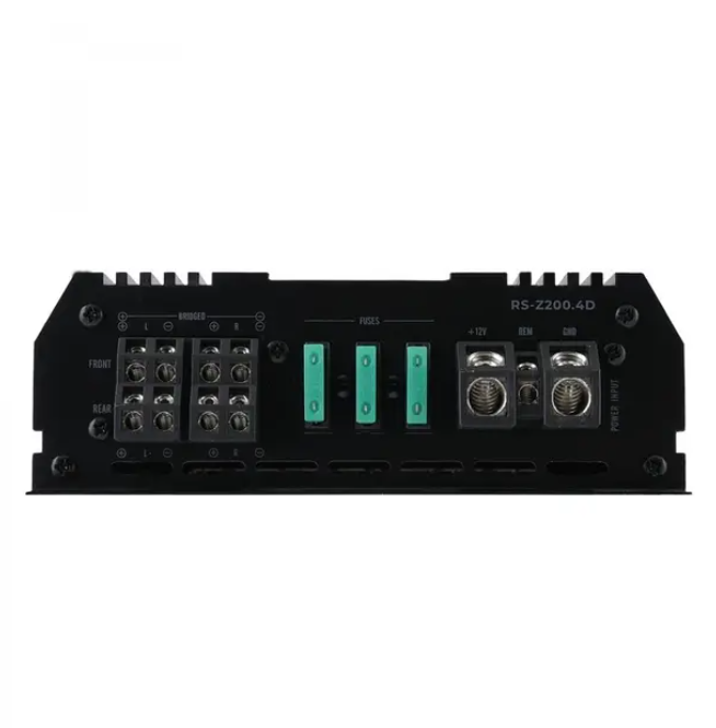 REISS AUDIO RS-Z200.4D 4 KANAL FULL RANGE AMFİ 4OHM 4X200 WATT RMS POWER