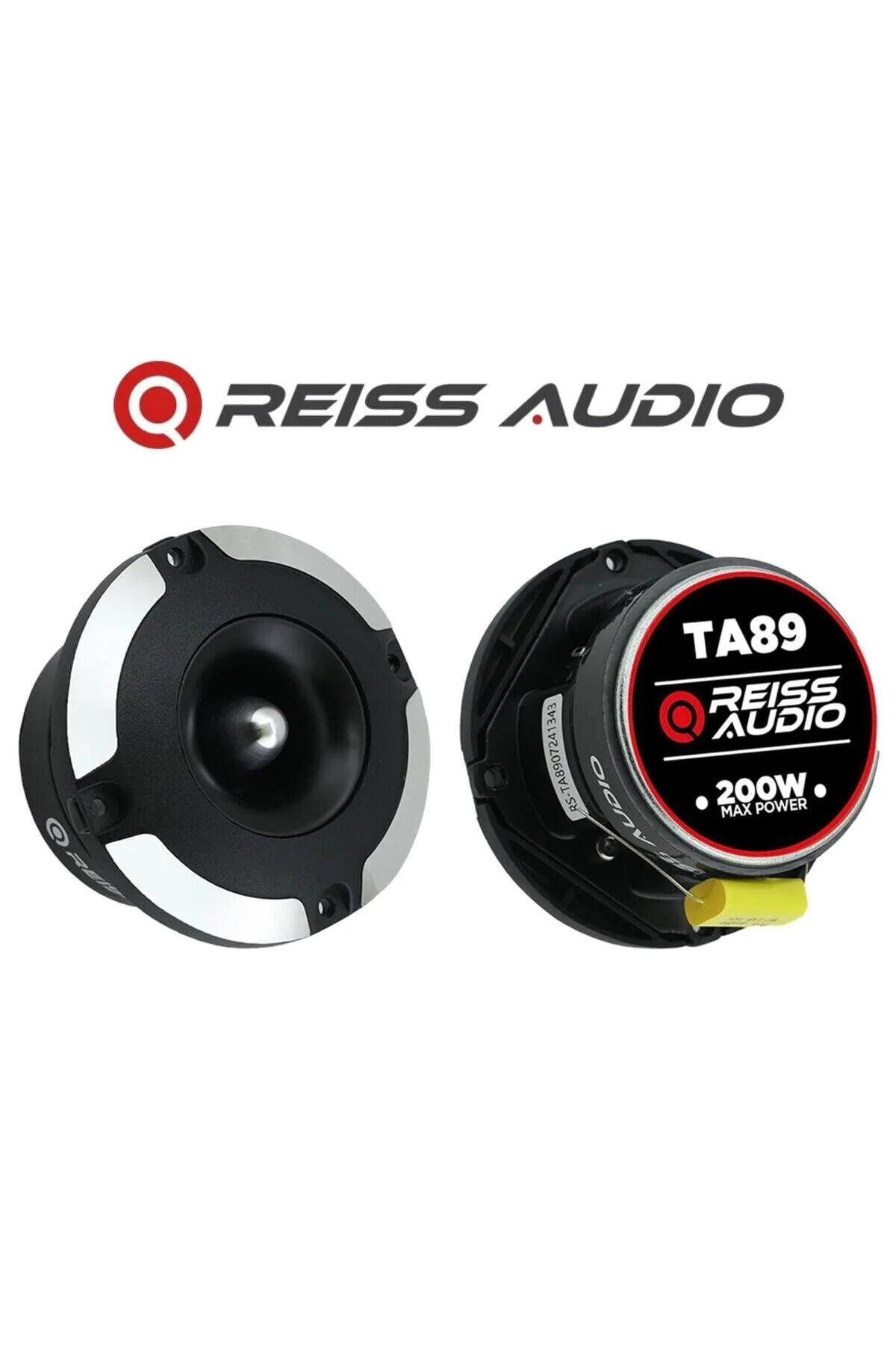 Reiss Audio Rs-ta89 Çifti 400wat-200w Rms 10 Cm SPL Dome Tweeter Tiz 1TAKIM/2ADET