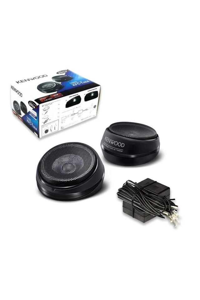 Kenwood Kfc-T40A Amfi Uyumlu Çifti 560wat-130w Rms 6 Ohm Dome Tweeter Efsane seri Tiz