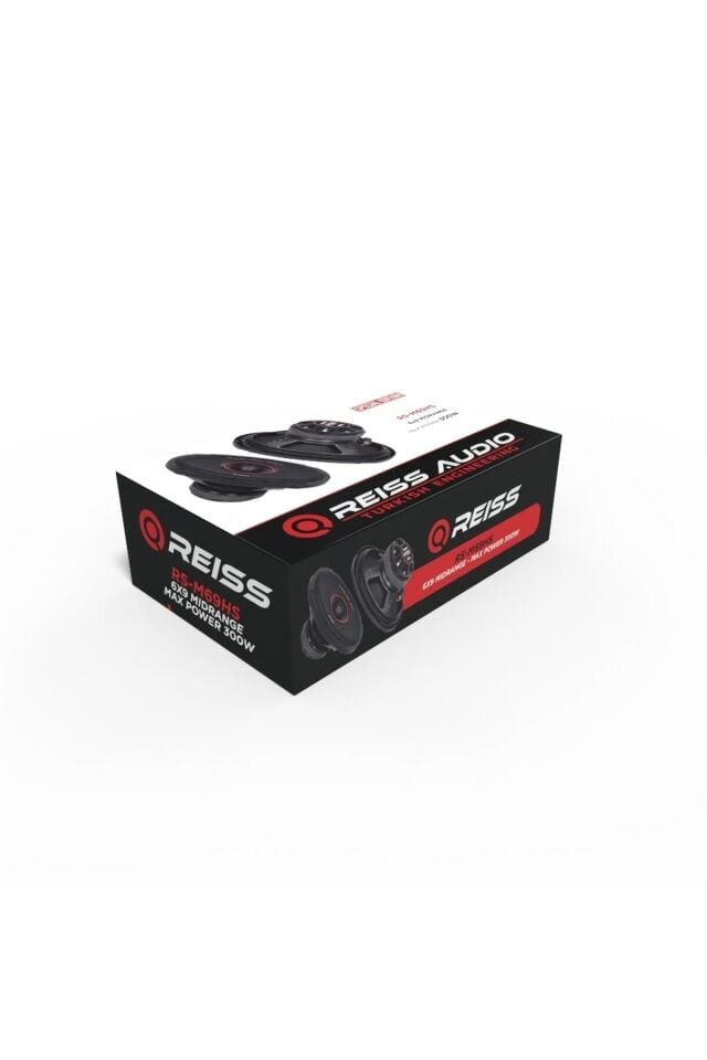 Reiss Audio Rs-M69HS Deprem Serisi Oval 6x9 Oto Midrange Hoparlör Çifti 600WAT-300W RMS
