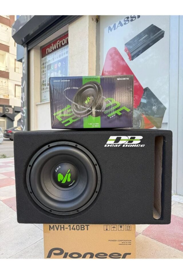 APOCALYPSE MF-12R L Port Kabinli 2400wat 1200Rms 30cm SPL Subwoofer Bas Çift Bobin