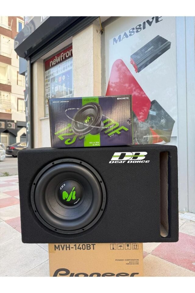 APOCALYPSE MF-12S L Port Kabinli 1600Wat 800Rms 30cm SPL Subwoofer Bas Çift Bobin