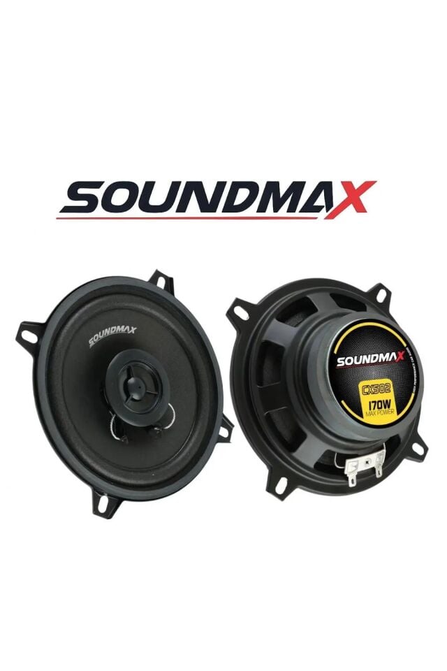 Soundmax Sx-cx520 13 Cm Coaxial 170watt Tweeterli Hoparlör Takımı