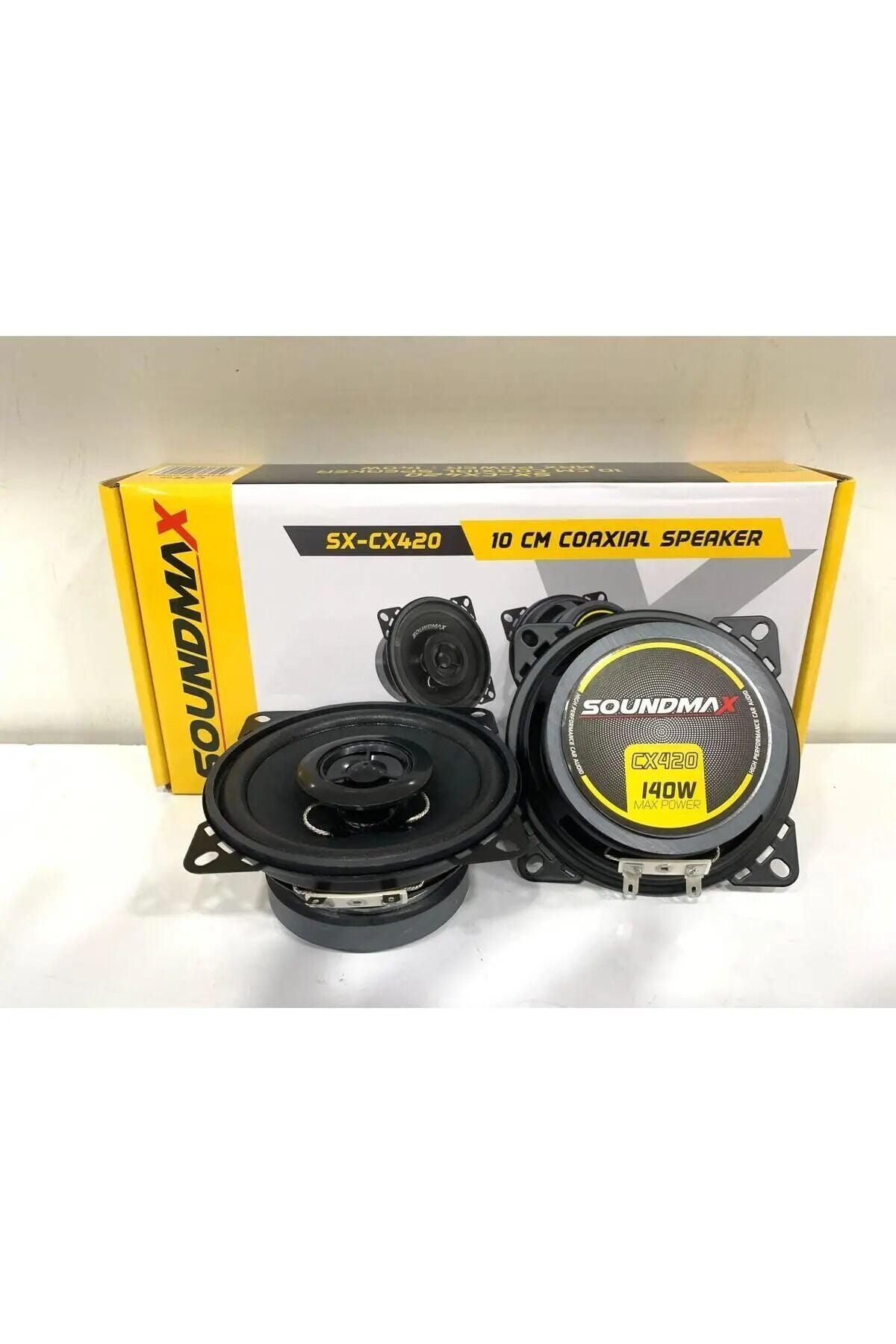 Soundmax SX-CX420 10 CM 140 WAT TWETTERLİ HOPARLÖR