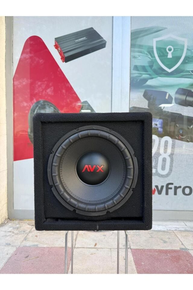 Mehter Aks-Evo12 Mini Kare L Port Kabinli Evo Seri 1000Wat 300W Rms 30 Cm Subwoofer Bas